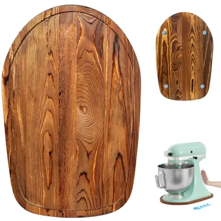 ENVTEK Pine Wood Mixer Slider Mat