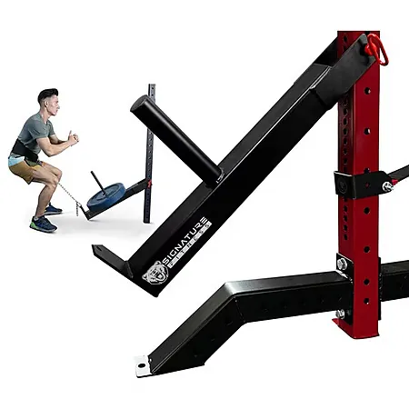 Signature Fitness Belt Squat Attachment for 3" x 3" Power Racks & Cages