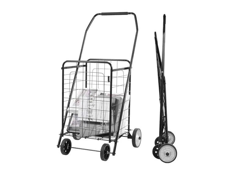 Elevon Foldable Utility Shopping Cart
