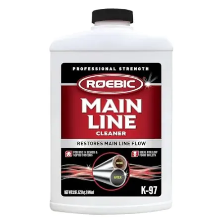 32oz Roebic K-97 Liquid Main Line Cleaner with Bacteria Enzymes