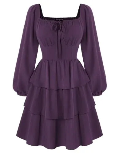 Scarlet Darkness Women's Renaissance Pirate Mini Dress