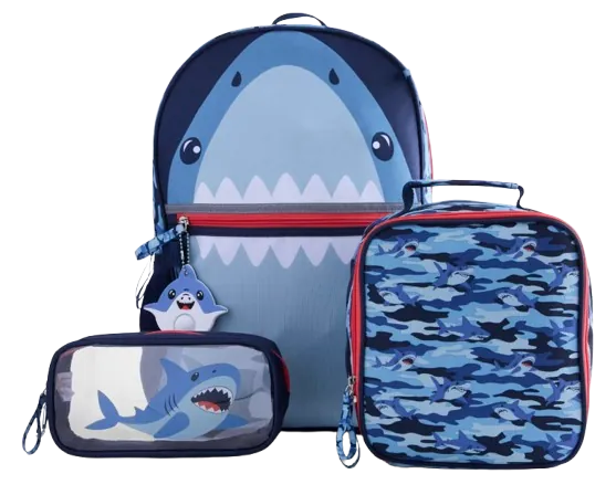 Wonder Nation 17" Backpack & Lunch Set