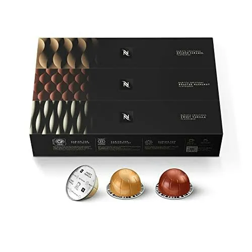 Nespresso Capsules Vertuo Coffee Pods Variety Pack 30-Count