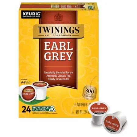 24-Count Twinings Earl Grey Black Tea K-Cup Pods