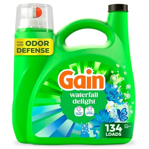 Gain Liquid Laundry Detergent in Waterfall Delight 177oz