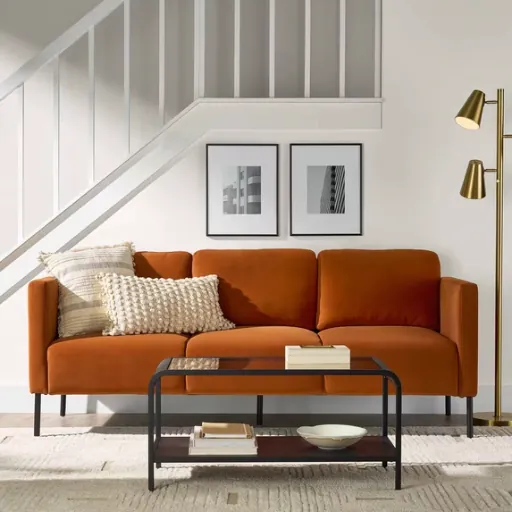 Better Homes & Gardens Wyatt Velvet Sofa 78"
