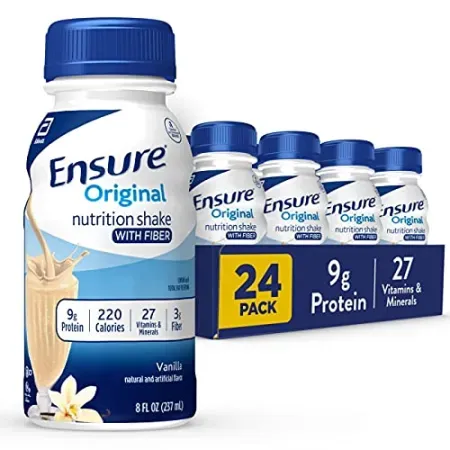 24-Pack Ensure Original Nutrition Meal Replacement Shake (8 oz each)
