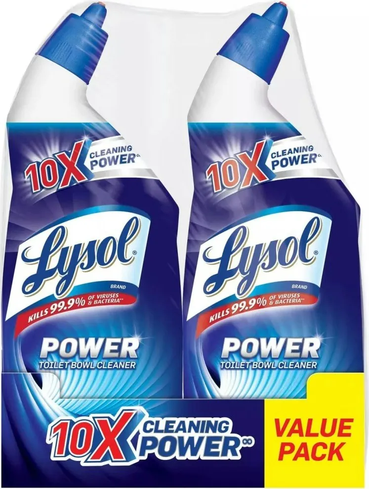 Lysol Power 24-oz. Toilet Bowl Cleaner 2-Pack