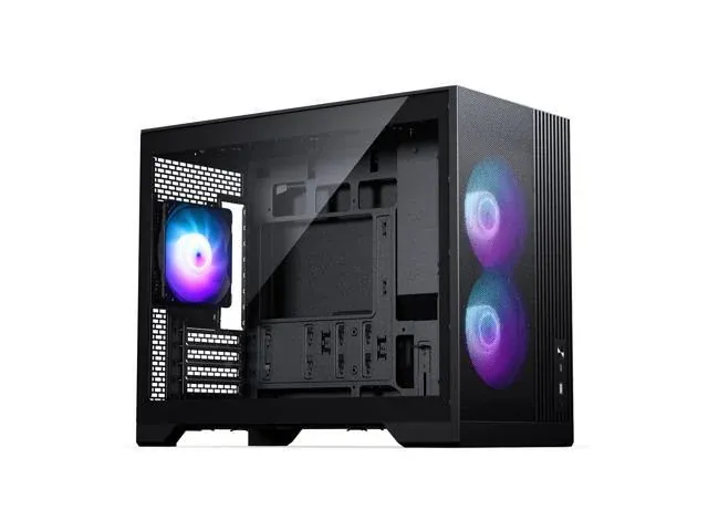 Phanteks XT M3, Compact Micro-ATX Gaming Chassis, High Airflow Performance Mesh, Tempered Glass Window, 3x 120mm D-RGB fans, Black (59.99 original price, $10 promo code, $10 mail in rebate)