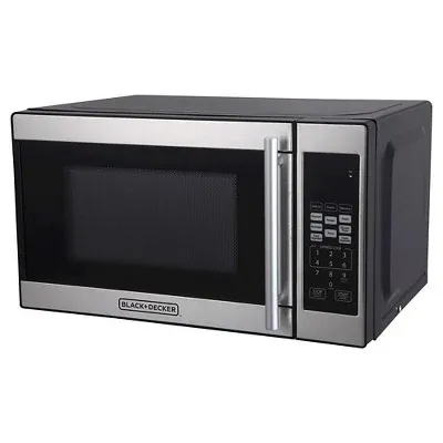 BLACK+DECKER 0.7 Cu Ft 700W Countertop Microwave Oven