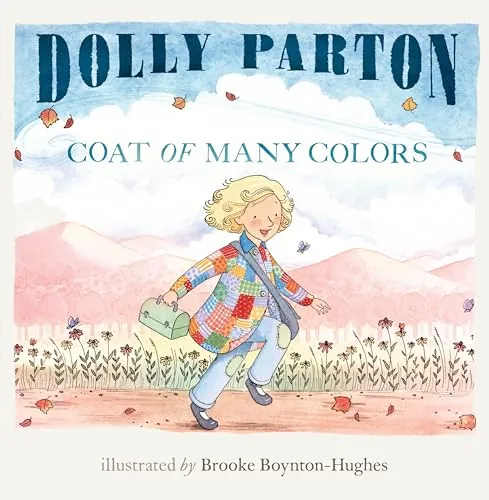 32-Page "Coat of Many Colors" by Dolly Parton Hardcover Book