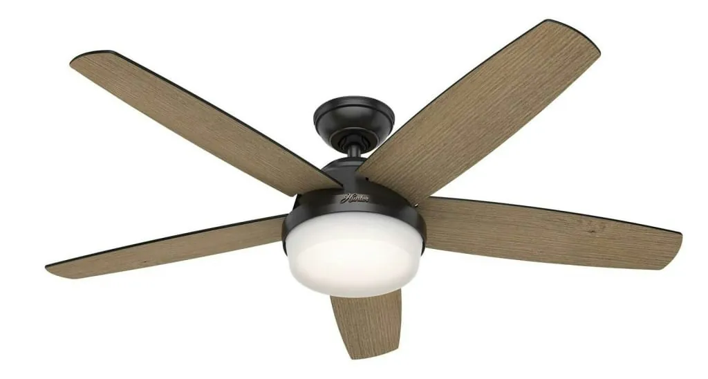Hunter Avia 52" Ceiling Fan w/ LED Light Kit & Remote