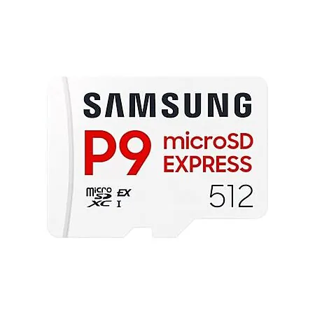512GB Samsung P9 microSD Express Memory Card