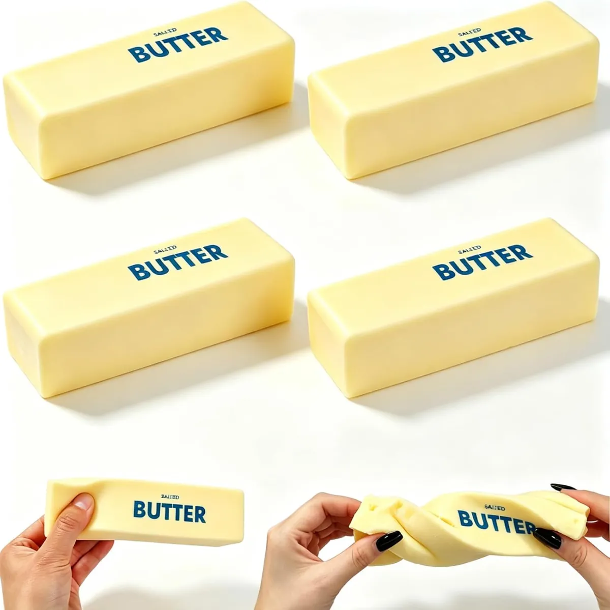 Butter Slow Rising Squishy 4-Pack