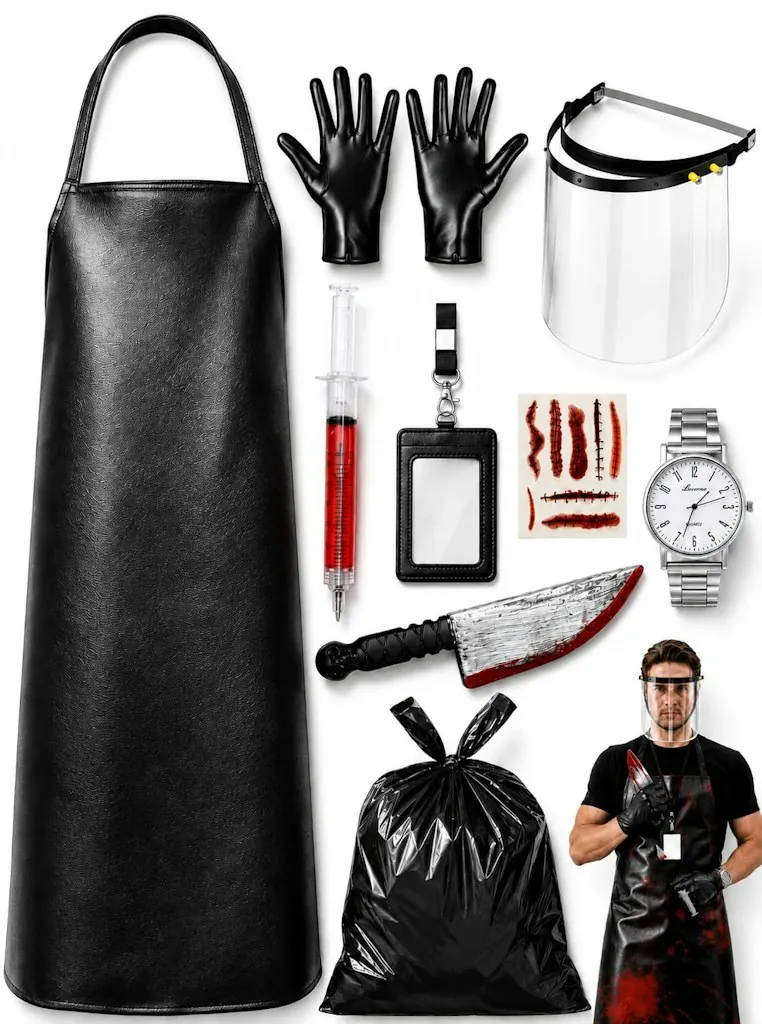 9-Piece Butcher Costume