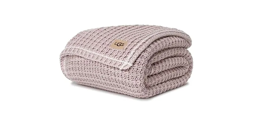 UGG Luna Cotton Throw Blanket 50" x 70"