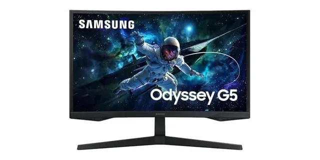 SAMSUNG G55C Odyssey Curved Gaming Computer LED Monitor 27”, 1440p,165hz, VA
