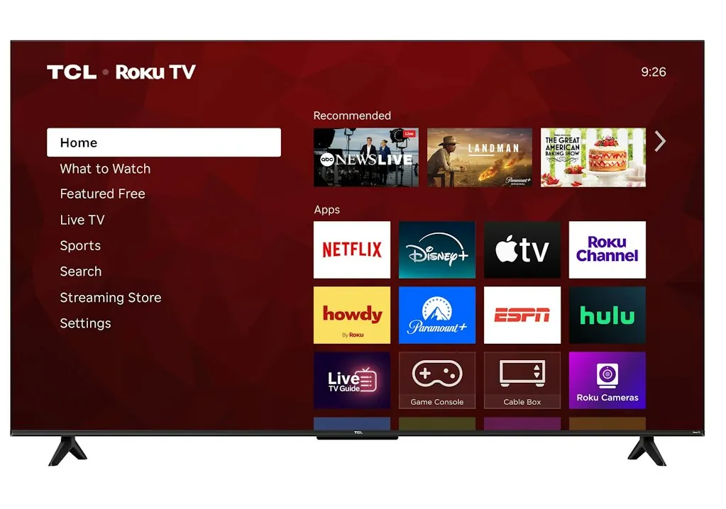 TCL Class S55LR Series 55" 4K HDR LED UHD Smart Roku TV
