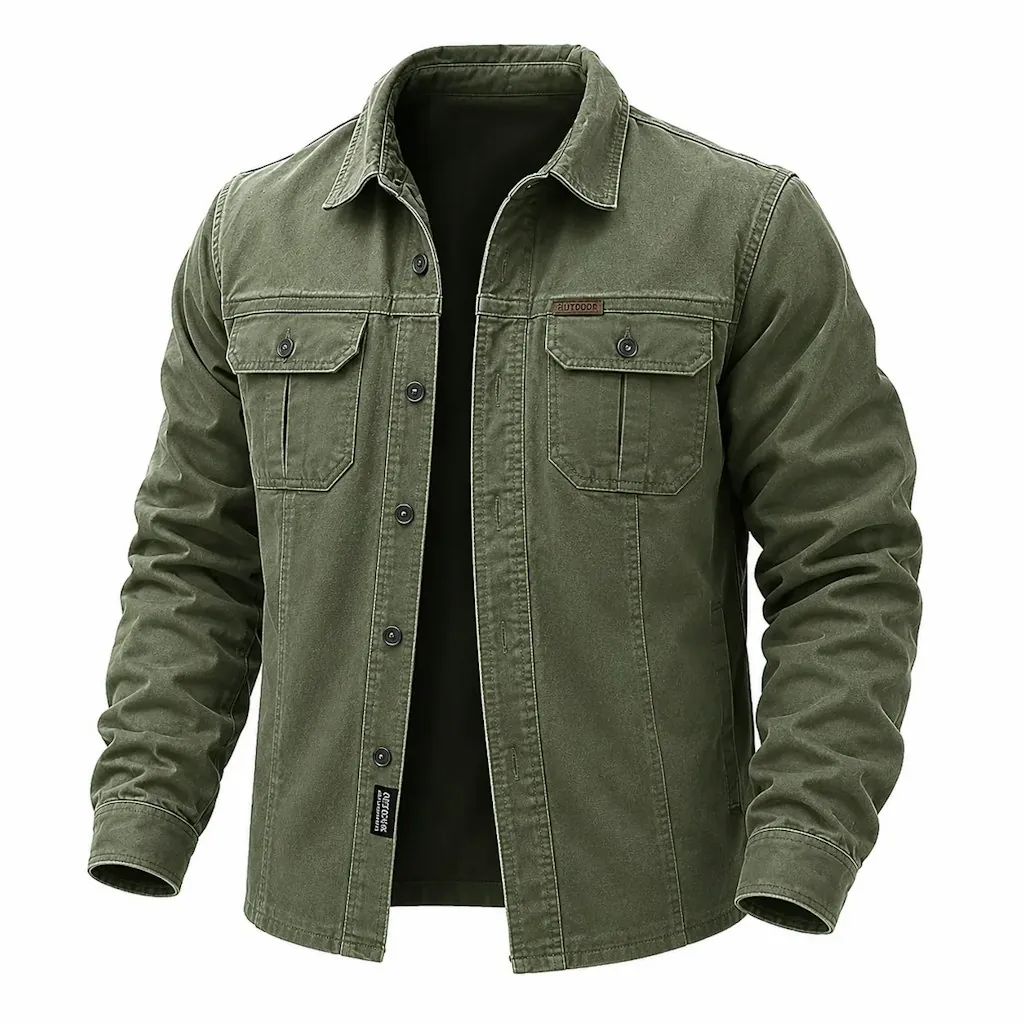 Men's Tactical Western Cargo Shirt