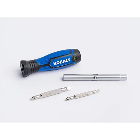 4-pc Kobalt 6-in-1 Combination Tip Screwdriver (Blue or Green)