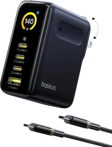 Baseus Picogo 140W USB-C 4-Port GaN Charger