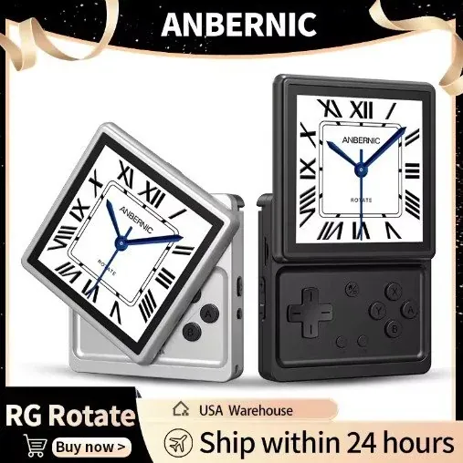 Anbernic RG Rotate Black Plastic