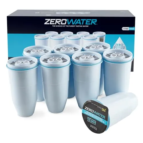 Culligan ZeroWater Official 5-Stage Replacement Filters 8-Pack