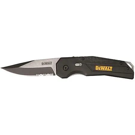 DEWALT Spring Assist Opening Pocket Knife w/ 3.19" Blade