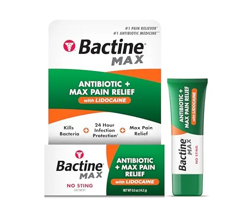 Bactine MAX Antibiotic + Pain Relief Ointment 0.5oz