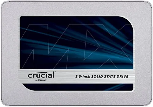 SATA Crucial MX500 2TB 3D NAND 2.5 Inch Internal SSD, up to 560MB/s