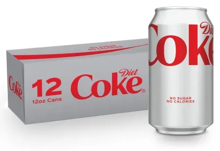 3-Pack 12-Count 12oz Diet Coke Soda Cans