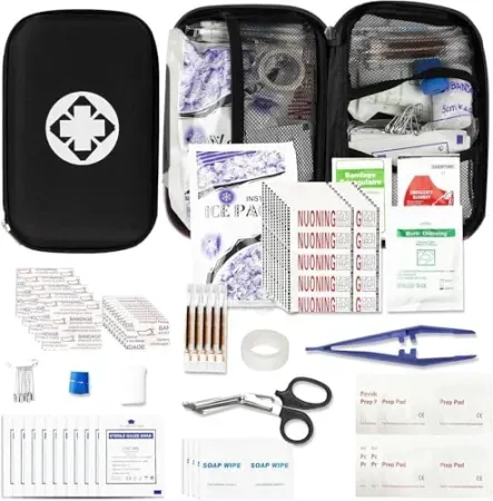 279-Piece AMORNING Small Travel First Aid Kit