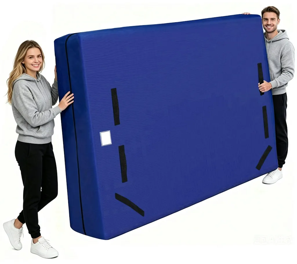 Heavy Duty Queen Mattress Moving Bag w/ Ergonomic Handles