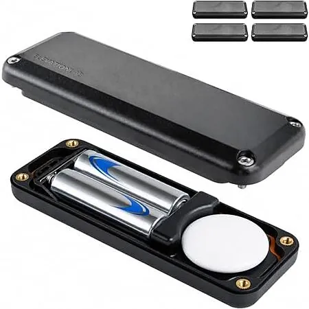 Prime: 4-Pk Elevation Lab Waterproof Extended AA Battery Case for Apple AirTag