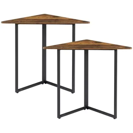 Set-of-2 VECELO Corner Desk / Table