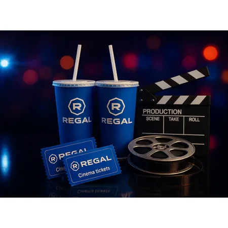 Giftory: 2 Regal Cinemas Movie Tickets + 2 Drinks