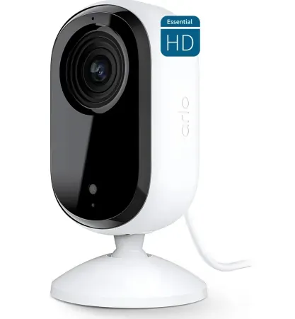 Arlo Essential Indoor Camera HD Wired Security Camera (2nd Gen)