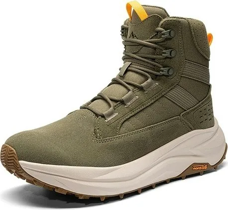 Nortiv8 Men's Leather Wide Toe Tactical Combat Boots