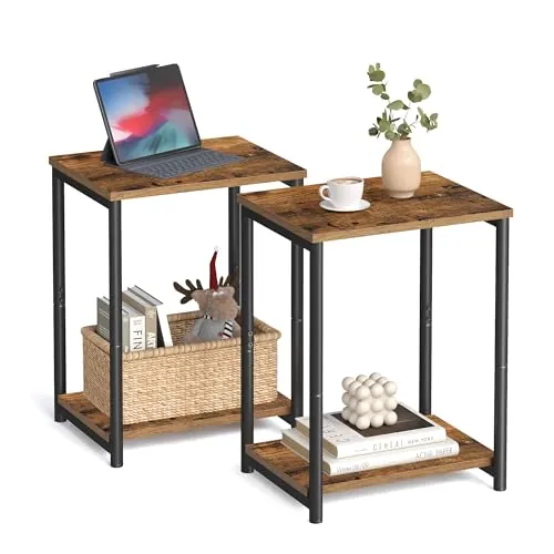 VASAGLE Side Tables Set of 2
