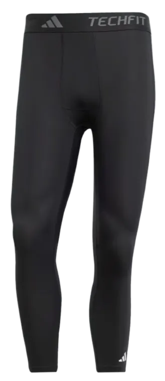 adidas Men's Techfit Compression Training 3/4 Tights