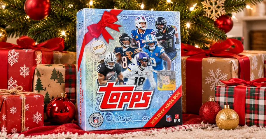 Topps 2026 NFL Holiday Mega Box