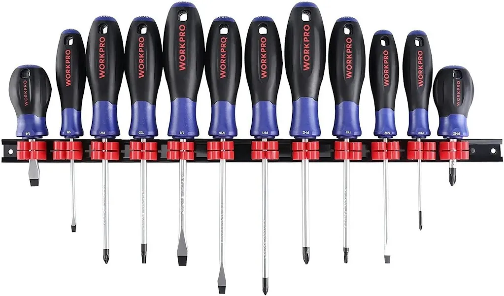 WorkPro 12-Piece Magnetic Screwdriver Set