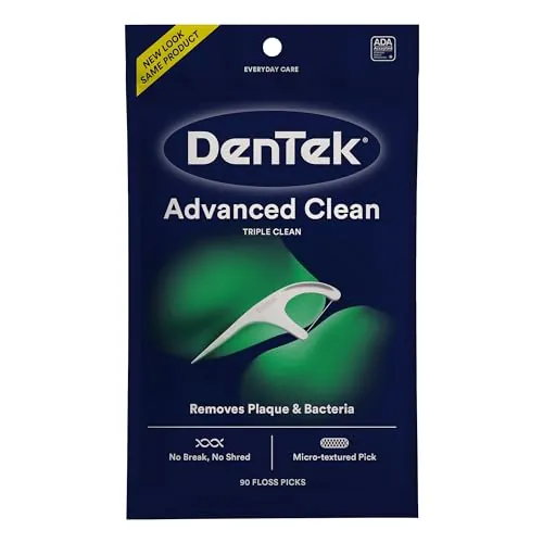 DenTek Triple Clean Floss Picks 90-Count