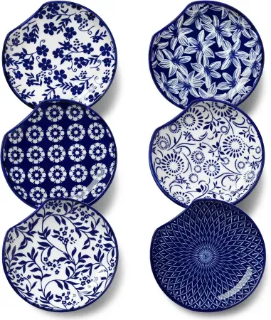 6-Pack vancasso 4.8" Ceramic Spoon Rest