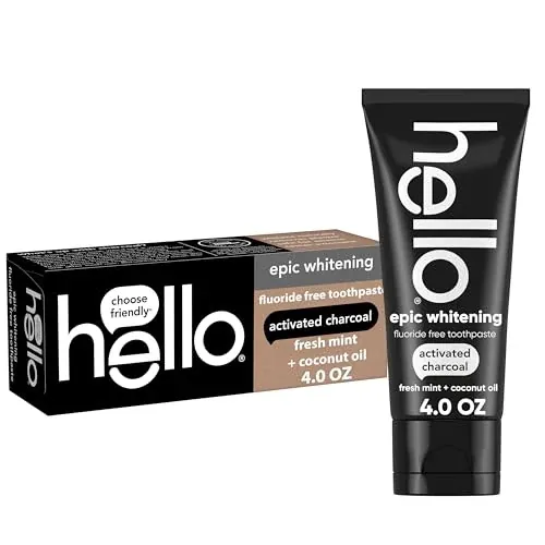 Epic Whitening Activated Charcoal Toothpaste 4 oz