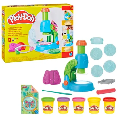 Play-Doh Light & Look Microscope Playset