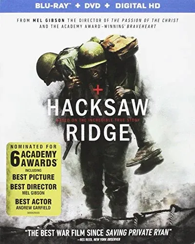 Hacksaw Ridge Blu-ray + DVD + Digital