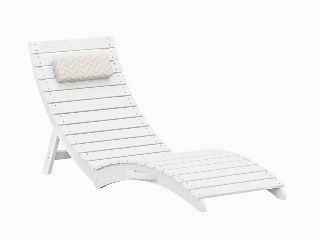 AquaCurve Aquawave Folding In-Pool Lounge Chair