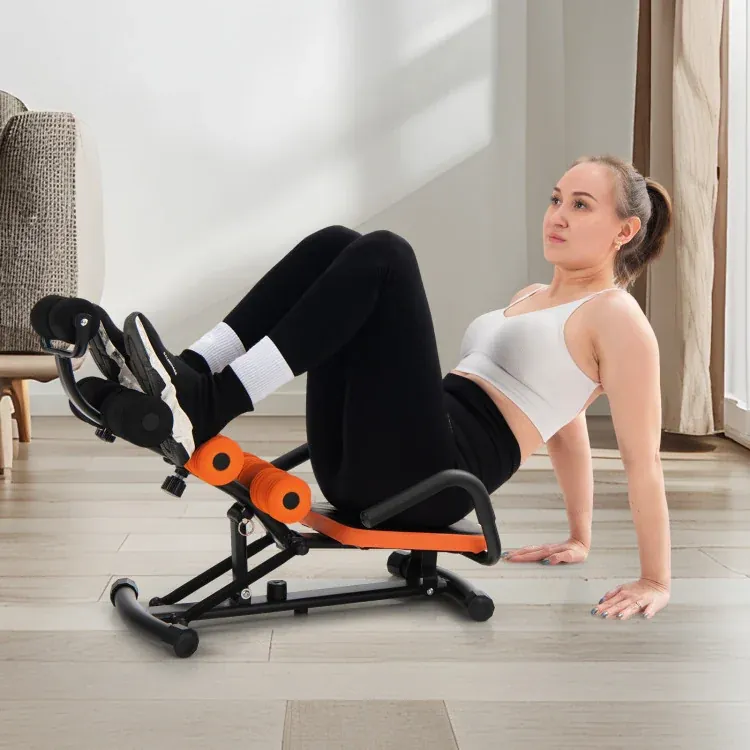 Costway Core Fitness Abdominal Trainer Crunch Exercise Bench Machine