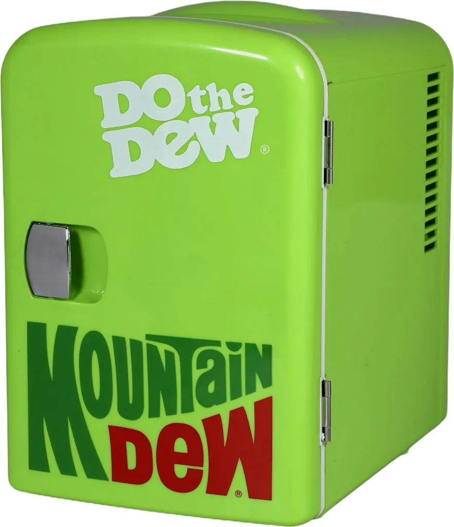 Mountain Dew 6-Can Mini Personal Fridge Cooler